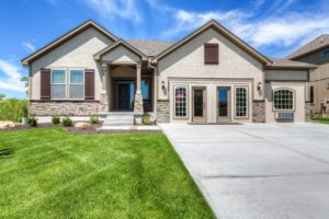 Sweetwater Creek New Homes in Spring Hill, KS House Front Elevation