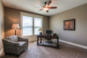 Sweetwater Creek New Homes in Spring Hill, KS The Orvieto Front Bedroom
