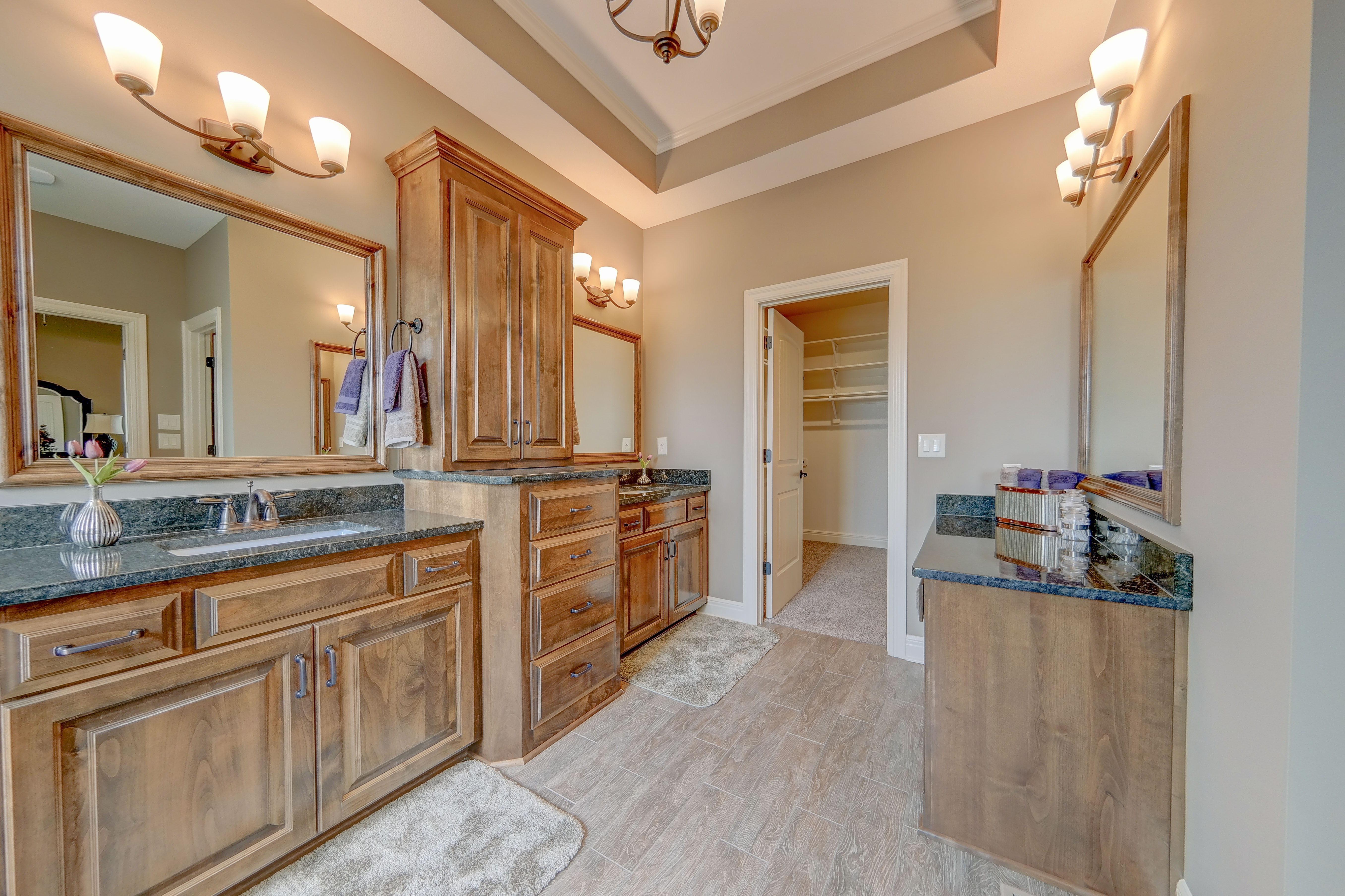 Sweetwater Creek New Homes in Spring Hill, KS The Clearbrook Master Bathroom